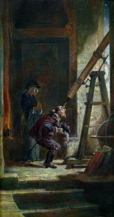 O astrólogo de Carl Spitzweg
